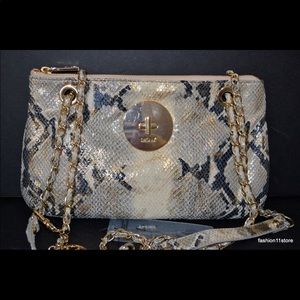 DKNY Python Print Bag